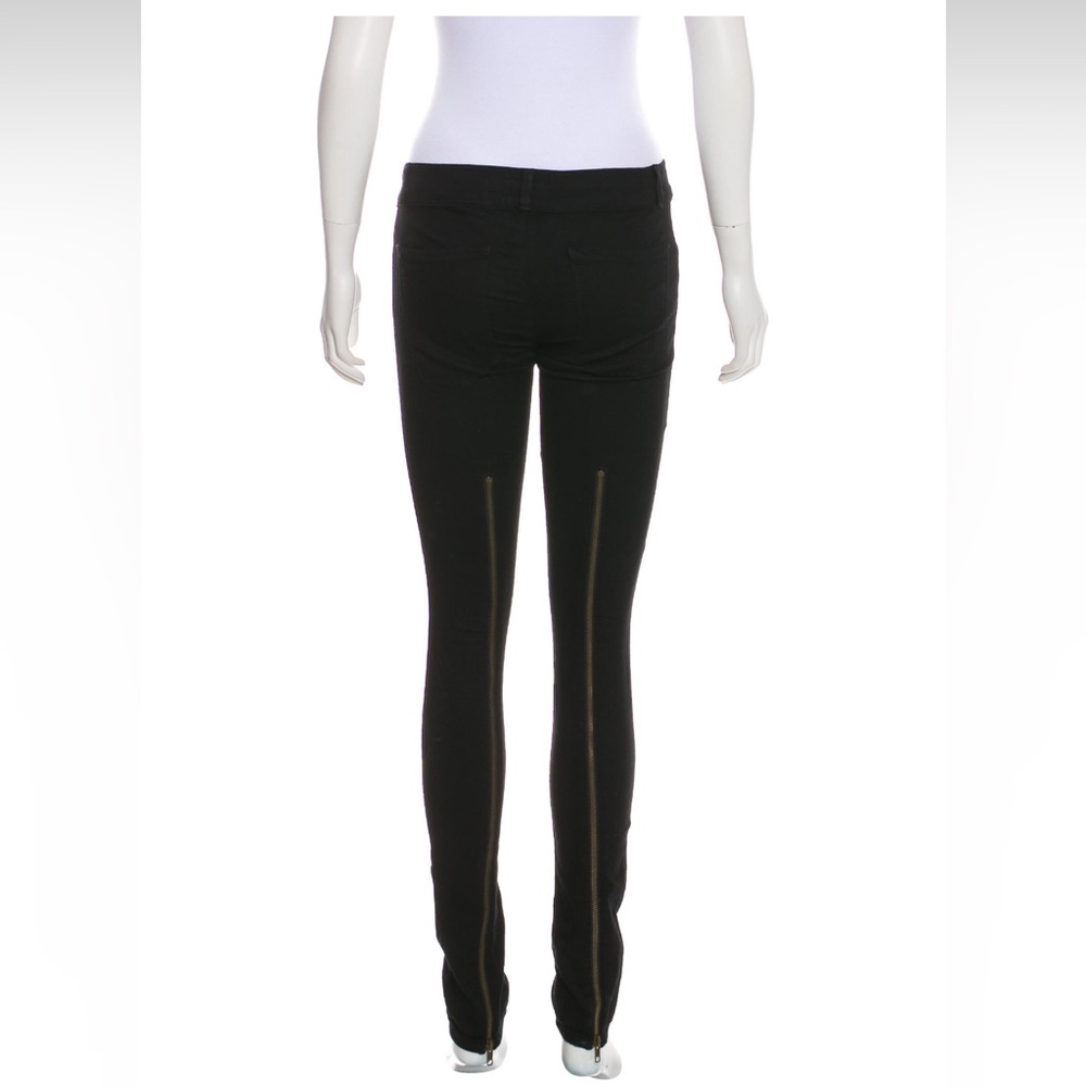 Current/Elliott zip accent skinny jean